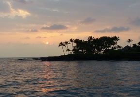 Kailua bay sunset